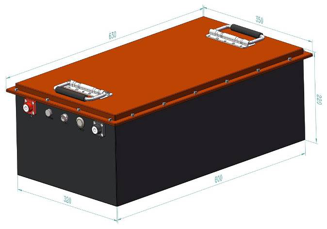 51.2V 100Ah Golf Cart Battery